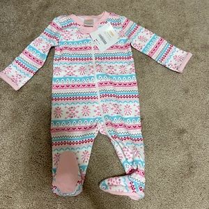 0-3 mth baby girl Gymboree footie